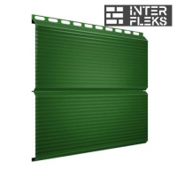 Металлический сайдинг GL ЭкоБрус Gofr RAL 6002 лиственно-зеленый (Grand Line)