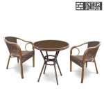 Комплект мебели A1007/A2010B-AD63 Coffe (2+1)