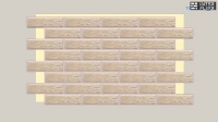 Фасадная термопанель Termosit с клинкерной плиткой Cerrad Loft Brick Salt