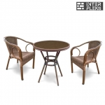 Комплект мебели A1007/A2010A-AD63 Cappuccino (2+1)