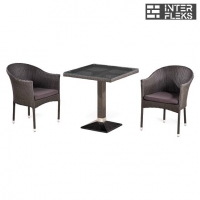 Комплект мебели из иск. ротанга T505SWT/Y350W-W2390 Brown (2+1)