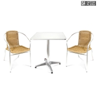 Комплект мебели  LFT-3099A/T3125-60x60 Cappuccino (2+1)